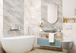 Плитка New Trend настенная Санрок светлый / Sunrock Light WT36SNK05 300х600х9