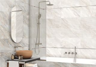 Плитка New Trend настенная Санрок темный / Sunrock Dark WT36SNK15 300х600х9