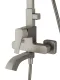 Душевая стойка Wonzon & Woghand Flex WW-88047072-BN брашированный никель