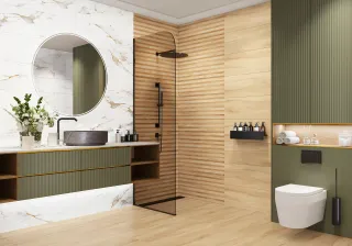 Керамическая плитка Delacora настенная Вудстайл Страйп ель / Woodstyle Elm Strip WT93WOS08 300х900х10,5