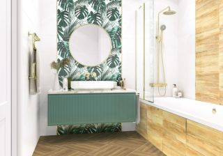 Керамическая плитка настенная AltaCera Парадайс Вуд / Paradise Wood WT9OAS31 250x500х9 глянцевая