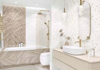 Керамическая плитка настенная AltaCera Резорт Сквэр / Resort Square WT9RES11 249x500х8.5 глянцевая