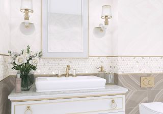 Керамическая плитка настенная AltaCera Резорт темный / Resort Dark WT9RES21 249x500х7.5 Глянцевая