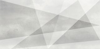 Керамическая плитка настенная AltaCera Шейп Геометрия белый / Shape Geometry White WT9SHG00 249x500х8.5 матовая