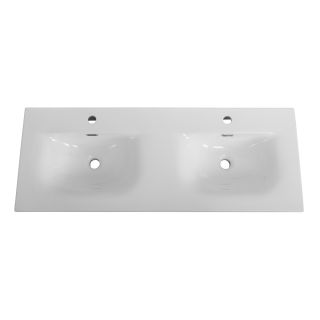 Раковина керамическая Cezares CZR-8099-120-2 120 см белый