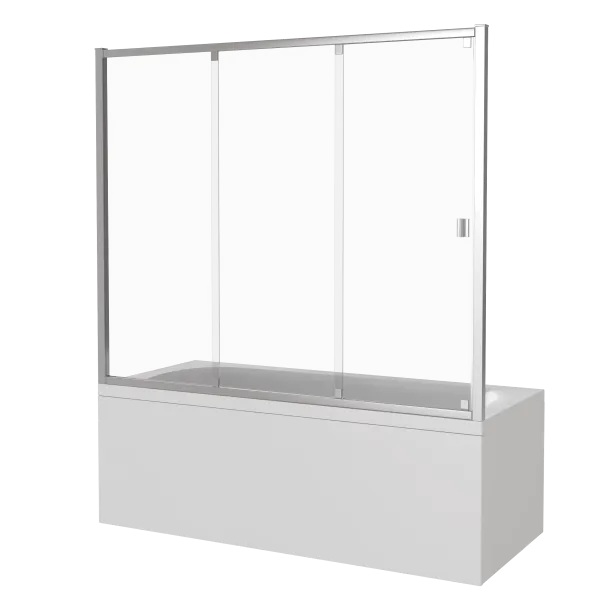 Шторка на ванну Good Door Screen WTW-150-G-CH 150 см матовое Шторка на ванну Good Door Screen WTW-150-G-CH 150 см матовое