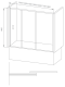 Шторка на ванну Good Door Screen WTW-150-G-CH 150 см матовое Шторка на ванну Good Door Screen WTW-150-G-CH 150 см матовое