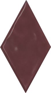 Декор Kerama Marazzi KMD2SRB012BN Риад бордовый глянцевый 13.5x7.8x0,9