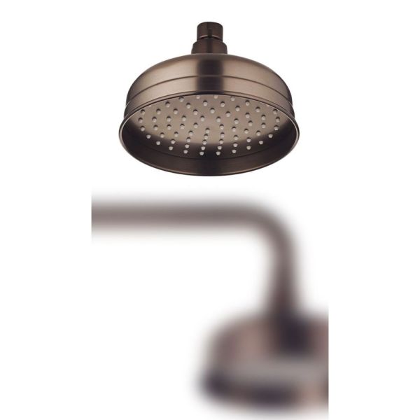 Верхний душ Swedbe Terracotta 2558 с кронштейном 15см тёмная бронза Верхний душ Swedbe Terracotta 2558 с кронштейном 15см тёмная бронза