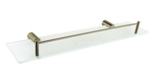 Полка стеклянная Haiba HB8407-4 бронза