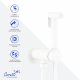 Гигиенический душ со смесителем Ceruttispa БРАЙС SHW (BRAIES SHW) CT12122 белый
