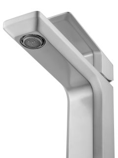 Смеситель для раковины WONZON WOGHAND DIAMOND WW-88139011-BN Брашированный никель