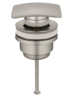 Донный клапан для раковины WONZON WOGHAND WW-88SS13-BN Брашированный никель