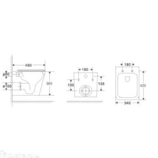 Унитаз подвесной WeltWasser WW Gelbach 043 MT-BL черный матовый 10000011966 Унитаз подвесной WeltWasser WW Gelbach 043 MT-BL черный матовый 10000011966