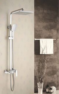 Душевая стойка Rose R1636F белый/хром Душевая стойка Rose R1636F белый/хром