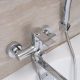 Смеситель для ванны с душем РМС SL130-006EK хром