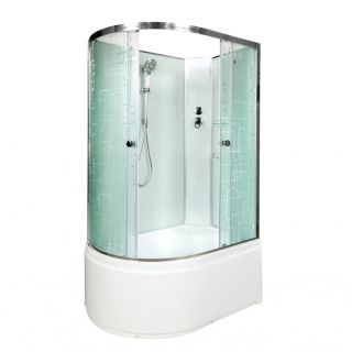 Душевая кабина Deto ЕМ4512 R N (без крыши) 120х80х208 см Душевая кабина Deto ЕМ4512 R N (без крыши) 120х80х208 см