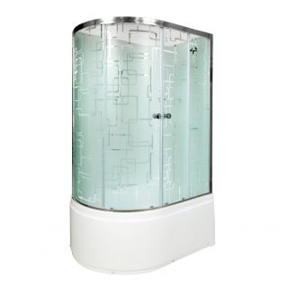 Душевая кабина Deto ЕМ4512 R N (без крыши) 120х80х208 см Душевая кабина Deto ЕМ4512 R N (без крыши) 120х80х208 см