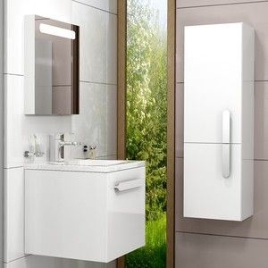 Ravak Тумба под умывальник SD 800 Chrome белая/белая Ravak Тумба под умывальник SD 800 Chrome белая/белая