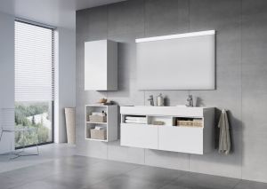 Ravak Шкаф боковой SB Natural 450 белый