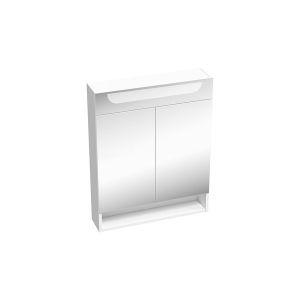 Зеркальный шкаф Ravak MC Classic II 60 X000001469 с подсветкой Белый глянцевый