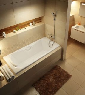 Смеситель Ravak TE 082.00/150 X070046 для ванны с термостатом Смеситель Ravak TE 082.00/150 X070046 для ванны с термостатом