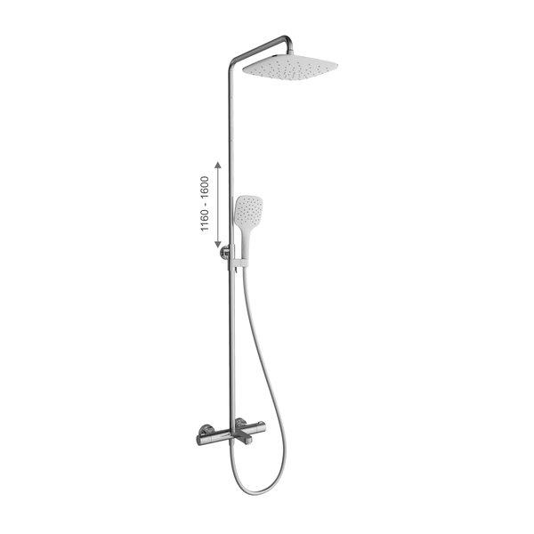 Душевая стойка Ravak Termo 300 TE 092.00/150 термостат X070098