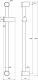 Душевая штанга Ravak 972.00 X07P012 60 см