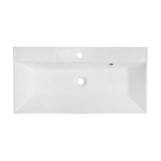 Тумба с раковиной Azario Armario CS00096962 90 см белый глянец