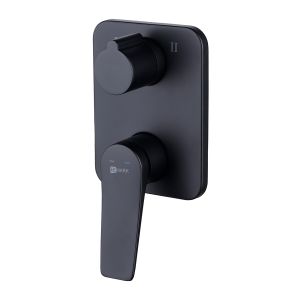 Встраиваемый смеситель для душа Lemark Bronx LM3727BL чёрный