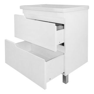 Тумба с раковиной Azario Kantri CS00097252 70 см белый глянец