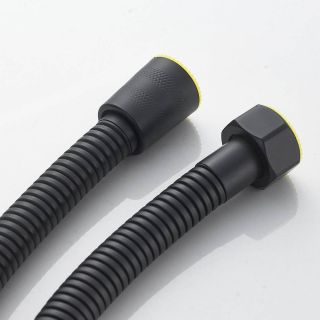 Душевой шланг Shevanik SE14-10 100см чёрный Душевой шланг Shevanik SE14-10 100см чёрный