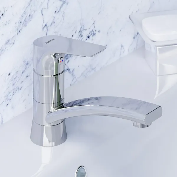 Смеситель для раковины Damixa Jupiter 770220001 хром Смеситель для раковины Damixa Jupiter 770220001 хром