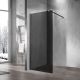 Душевая перегородка Vincea Walk-in VSG-1W110CG 110 см черный стекло тонированное матовое