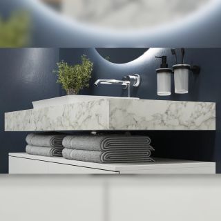 Столешница Velvex Unit 120, графит Столешница Velvex Unit 120, графит