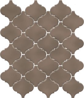 Керамогранит Kerama Marazzi KM2630M0010N Арабески Марокко коричневый тёмный глянцевый 26x30x0,7