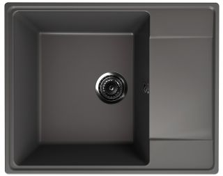 Кухонная мойка Ulgran Quartz Prima 605-09 асфальт Кухонная мойка Ulgran Quartz Prima 605-09 асфальт