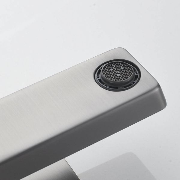 Смеситель для раковины Rose R1801T-1 оружейная сталь