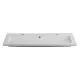 Раковина с двумя отверстиями под смеситель BelBagno BB-8070-120-1-2 120 см белый