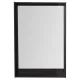 Зеркало с подсветкой Aquanet Милан 306383 60 см чёрный