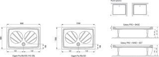 Душевой поддон Ravak Gigant Pro 120x80 XA03G401010