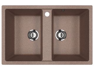 Кухонная мойка Ulgran Classic U-608-307 терракот Кухонная мойка Ulgran Classic U-608-307 терракот