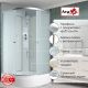 Душевая кабина Avacan C3090N 90x90 см хром