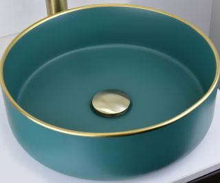 Донный клапан Bronze de Luxe SCANDI 21971BR, бронза Донный клапан Bronze de Luxe SCANDI 21971BR, бронза