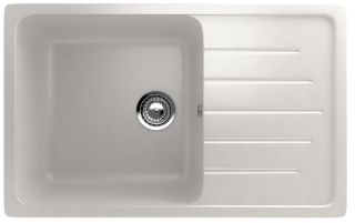 Кухонная мойка Ulgran Classic U-400-341 ультра-белый Кухонная мойка Ulgran Classic U-400-341 ультра-белый