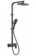 Душевая стойка Rose R1036H чёрный матовый Душевая стойка Rose R1036H чёрный матовый