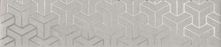 Бордюр Kerama Marazzi AD\B569\6398 Ломбардиа серый матовый 25x5.4x0,8