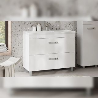 Тумба под раковину напольная Velvex Orlando tn.ORL.CLA.100.2Y белый матовый, 100 см Тумба под раковину напольная Velvex Orlando tn.ORL.CLA.100.2Y белый матовый, 100 см