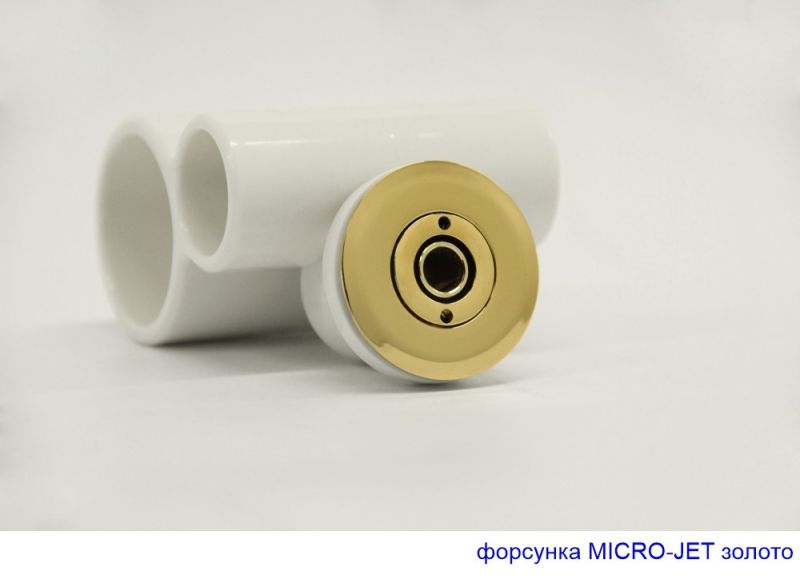 Гидромассажная ванна Whitecross Layla 0102.180080.100.ULTRA.GL 180x80см Ultra золото