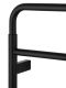 Полотенцесушитель электрический Wonzon & Woghand Wismar WW-AL202-MB 47x90 см чёрный матовый